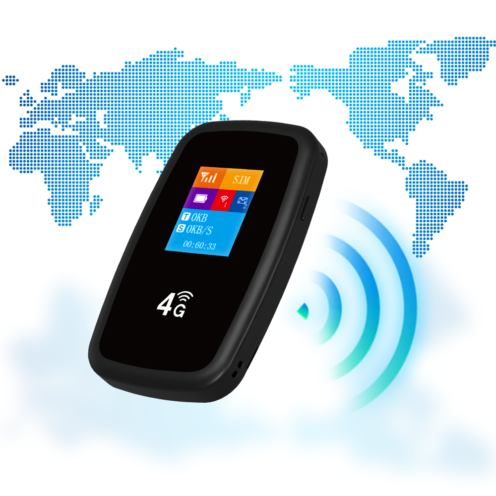 Unlocked 300Mbps Wireless Mifis 4G Lte Router 4G Mobile Hotspot 3G Sim Card Slot 4G Portable Pocket Router Hotspot